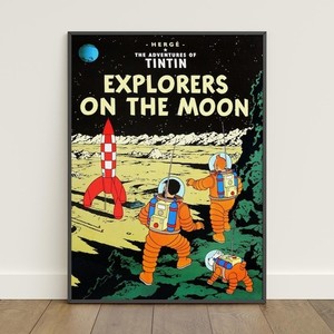 Tintin Explorers on the Moon | eBay