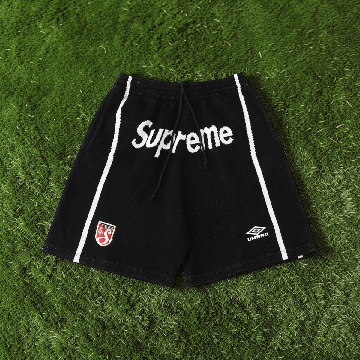 Supreme Umbro Knit Soccer Shorts (3 Different Colorways) | eBay