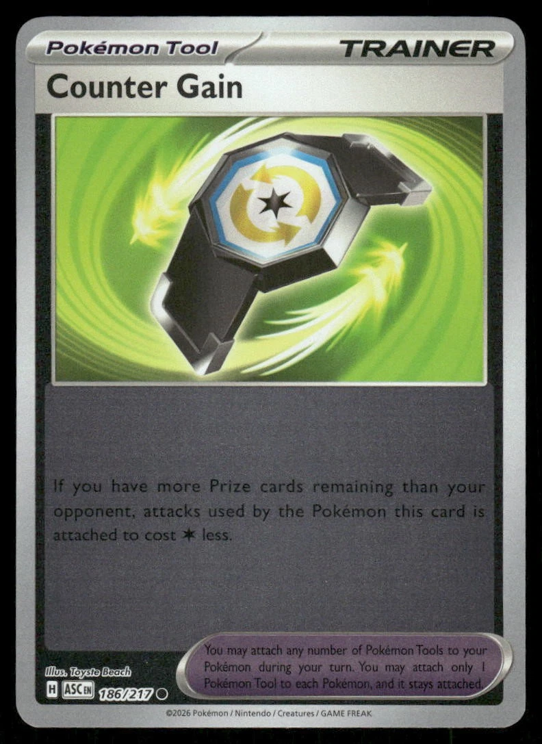 counter gain pokemon card Counter Gain - 169/191 - Surging Sparks main image 1