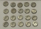 Roosevelt Silver Dimes 1946-1964 Lot Of 20 $2.00 FV 90% Silver 1.4468 ozt Total