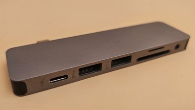 C12 Hyper Dride Solo Hub For MacBook And  USB-C Devices 