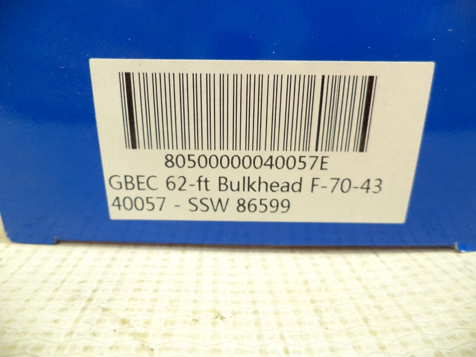 Wheels of Time 40057, GBEC 62' Bulkhead, Cotton Blet 86599 - Image 2 of 2
