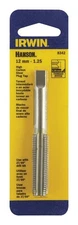 Irwin 8342ZR Hanson Carbon Steel Metric Thread Plug Tap 12 mm.