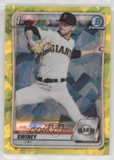 2020 Bowman Chrome Draft Sapphire Edition Yellow 88/99 Nick Swiney #BD-91 0nc3