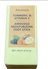 Amococo Turmeric  Vitamin C Moisturizing Foot Stick 40ml.
