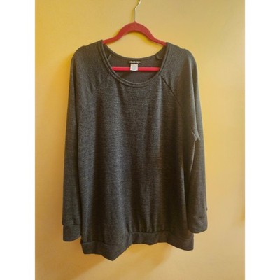 Heimish sweater pullover top long sleeve green heathered pullover