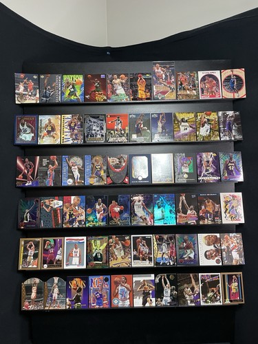 1990s Refractor/ Insert/ Parallel 60-Card Basketball Lot Die-Cut HOF Jordan