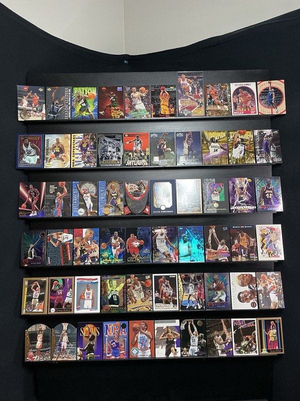1990s Refractor/ Insert/ Parallel 60-Card Basketball Lot Die-Cut HOF Jordan