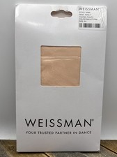 WEISSMAN Adult W990 Ballet Pink Footed Tights Dance/Stage Prem. Microfiber