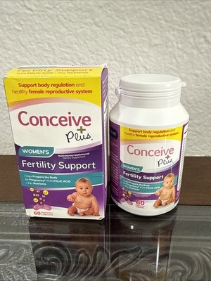 Conceive Plus Fertility Supplement for Women Vitamins for Conception Exp 12/2025