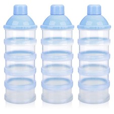 Accmor Formula Dispenser On The Go, 5 3 Count Pack of 1 , Blue-3pc