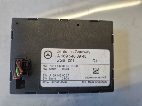 24A* Mercedes W169 W245 B-Klasse Steuergerät Zentrales Gateway A1695403945