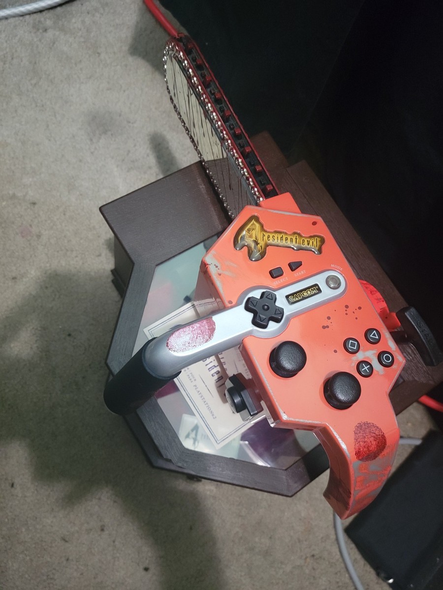 Resident Evil 4 Chainsaw Controller for PS2 | eBay Resident Evil 4 Chainsaw Controller for PS2 | eBay