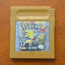 original Nintendo Pokémon Gold Version Cartridge for Game Boy Color NTSC-U/C