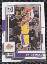 2022-23 Panini Donruss Optic Rui Hachimura No. 170 Los Angeles Lakers