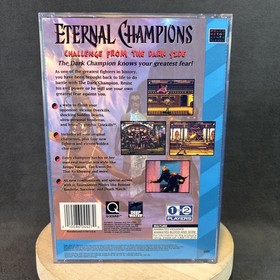SEGA CD - Eternal Champions: Challenge from the Dark Side - CIB & Reg Card, DMG