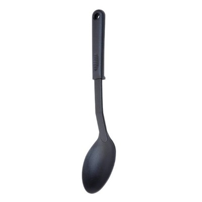 Fox Run 6194 Nylon Heat Resistant Serving Black Spoon 12 in.