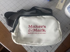 Maker’s Mark Bourbon white/red fanny pack waist crossbody belt bag 2025 pouch