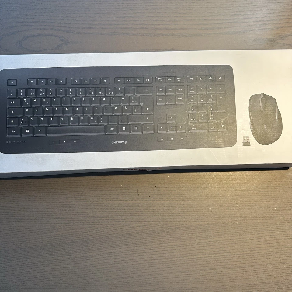 CHERRY DW 5100 Wireless Ergonomic Keyboard & Mouse Combo – Open Box, See Photos - Image 2 of 4