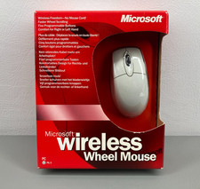 Microsoft Wireless Wheel Mouse PC / Mac PS/2 X08-25943 New Sealed