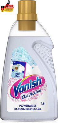 Vanish Oxi Action Powerweiss Gel   1 X 1,5 L - Fleckenentferner Und Wäsche-Boost