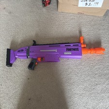 NERF Fortnite AR-E Purple Scar - Slightly Used - no magazine