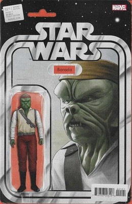 Star Wars #21 - Marvel Comics - 2020 - Barada Action Figure Variant