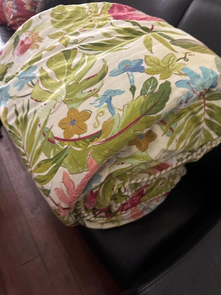 Rose Tree ST Croix Full/ Queen Comforter Floral Pattern  100% COTTON 84x 100 - Image 2 of 4