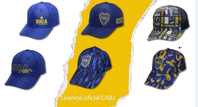 Gorra Boca Juniors CABJ. LICENCIA OFICIAL. Futbol Argentino. Beisbol. Camionero