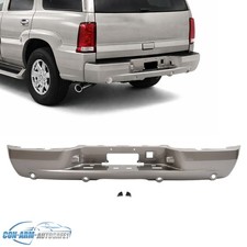 Rear Bumper Cover W Park Assist For Cadillac Escaladechevy Avalanche 02-13 07