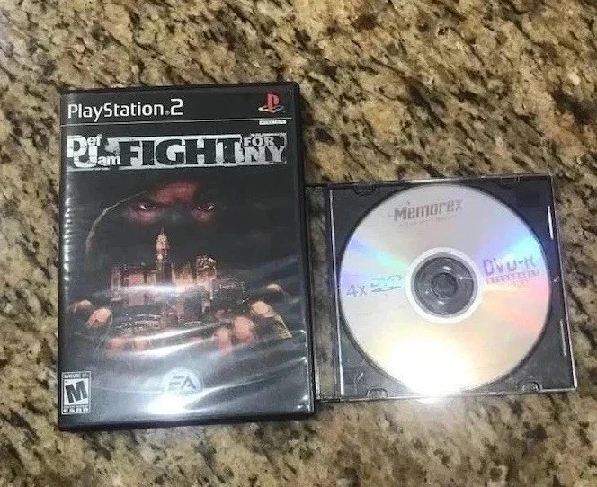 Def Jam Fight For NY PS2 Playstation Works on Slim PS2 and PS3 No