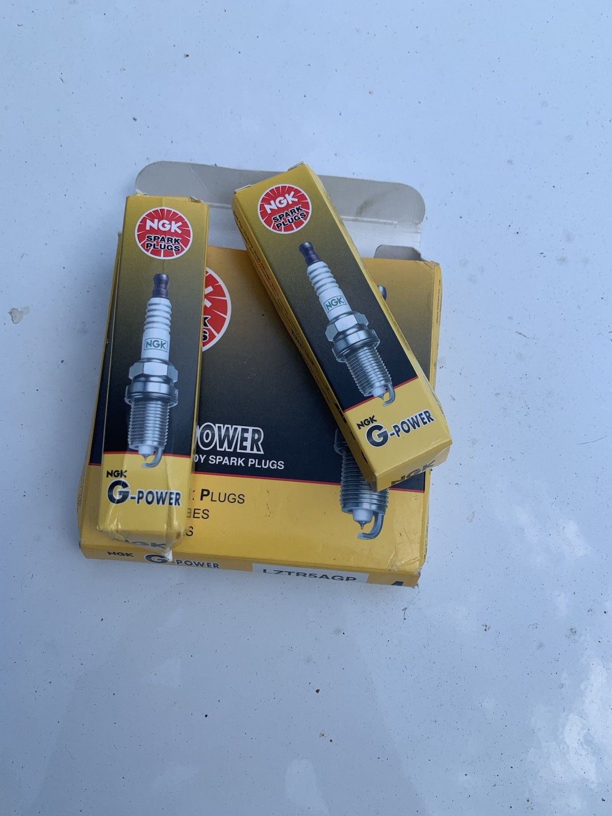 Quantity 2 - NGK LZTR5AGP 3381 Spark Plugs