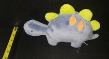 Baby Gund Blue Orgh Plush Dinosaur Stuffed Animal Stegosaurus Cute Orange Spots