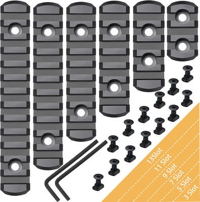 Picatinny Rail Polymer Picatinny Accessory Rail Single Picatinny Rail, 3 5 7 9 1