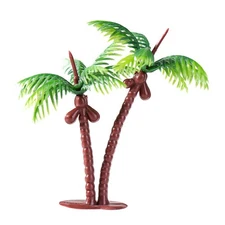 Eye catching Mini Simulated Coconut Tree for Model Landscapes and Sand Tables