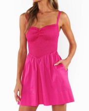 Show Me Your Mumu Dixie Mini Dress Hot Pink