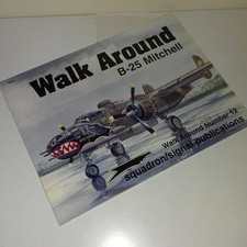 B 25 MITCHELL  WALK AROUND LIBRO SQUADRON SIGNAL 5512