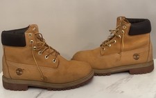 Timberland 6-Inch Wheat Nubuck Waterproof Boots Men  s 6.5 / Women  s 8 Work Hiker