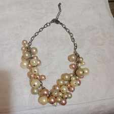 estate necklace. I am not a jeweler. so this is being sold as costume jewelry.
