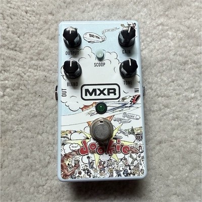 MXR Green Day Dookie Drive V1 Pedal for Electric Guitar