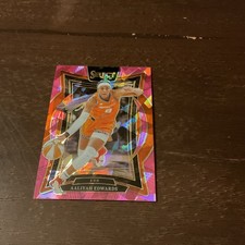 2025 Panini Select WNBA Connecticut Sun Aaliyah Edwards Pink Ice Prizm Card
