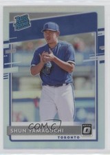 2020 Panini Donruss Optic Rated Rookies Holo Prizm Shun Yamaguchi #95 wd9