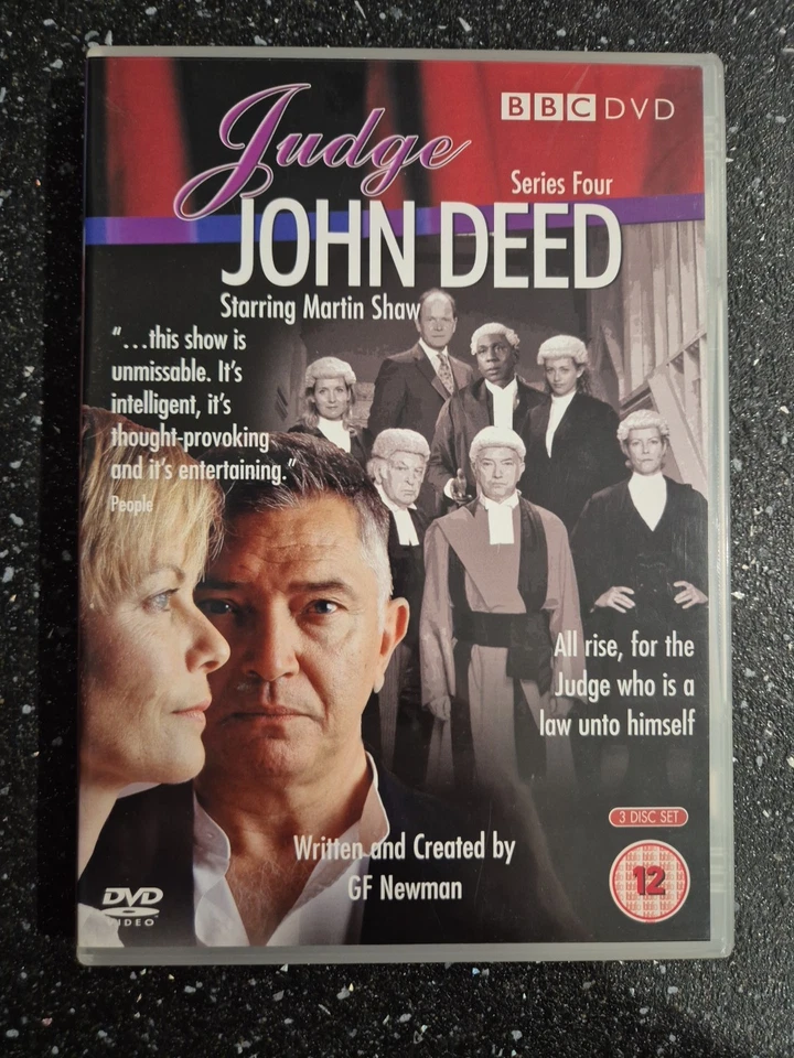 JUDGE JOHN DEED - Complete BBC Series 1 (2001) / 4 (2006) 2 x DVD Martin Shaw - Image 4 of 4