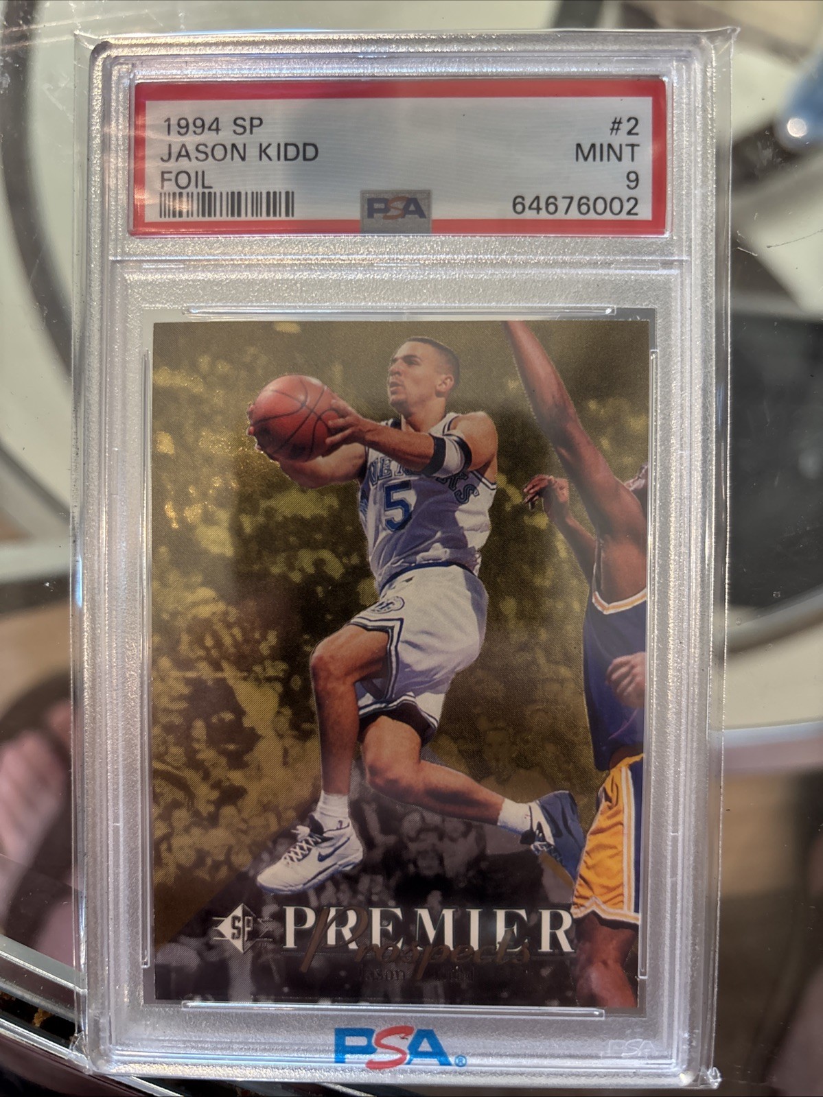 1994-95 SP - Premier Prospects Jason Kidd #2 (RC)