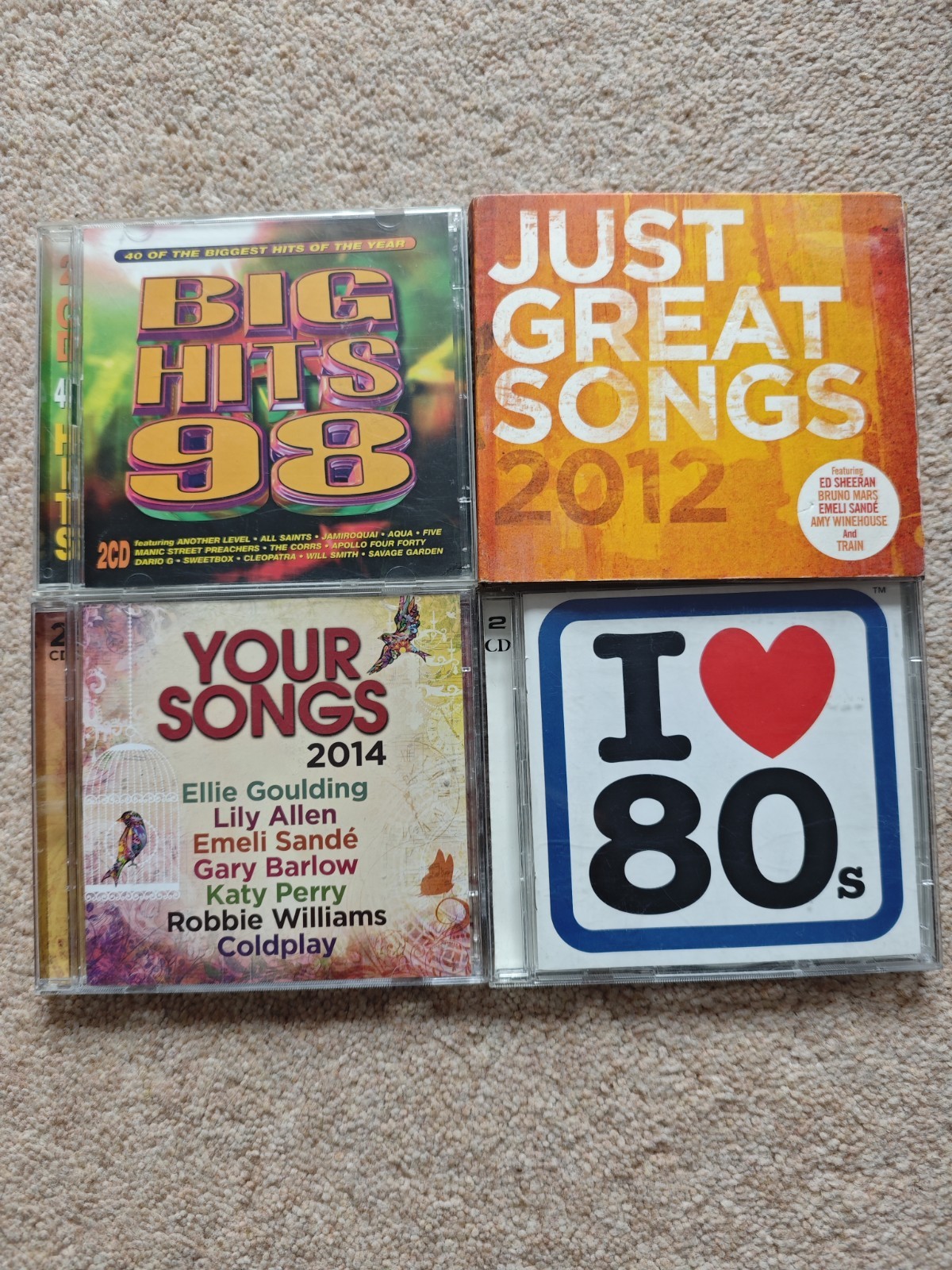 Various Selection Of Big Hits Greatest Hits 80s 90s 00s