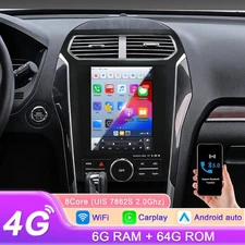 Android Car Navigation Radio 9.7" for Ford Explorer 2011-2019 with CarPlay 6+64G