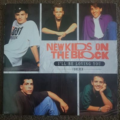 New Kids On The Block    I'll Be Loving You - 7'' Record - CBS    BLOCK 4 - UK