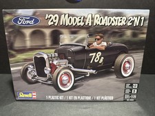 Revell 1929 Ford Model A Roadster 2 N 1 125 Scale Model Car Kit New