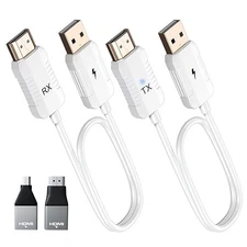 Wireless HDMI Transmitter and Receiver 4K Decode 1080P Output,  Support 2.4/5GHz