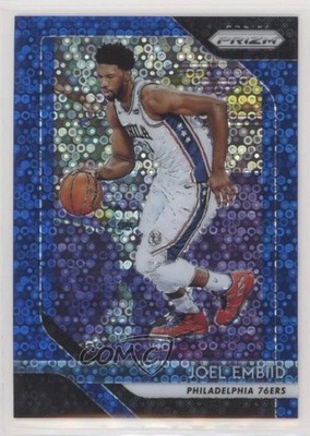 2018-19 Panini Prizm Fast Break Blue Prizm 42/175 Joel Embiid #259 i2b